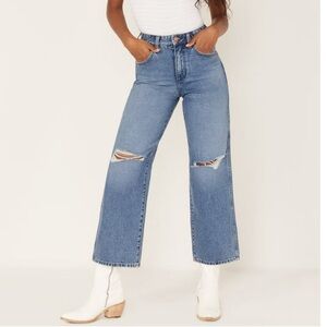 WRANGLER HIGH RISE RELAXED MOM JEANS size 28X28